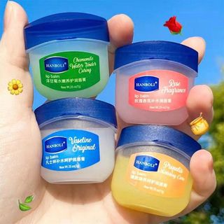 BỘ 4 HỦ SON DƯỠNG MÔI VASELINE HANBOLI