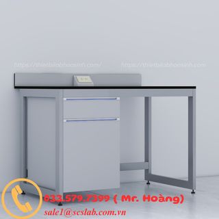 Bàn Thí Nghiệm Áp Tường 1500mm cho Phòng Thí Nghiệm