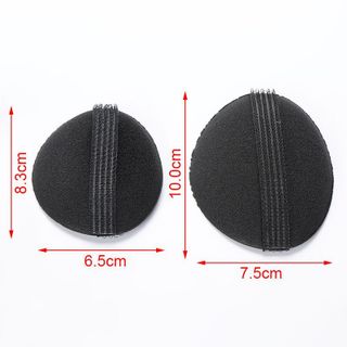 Combo 2 Set Đệm Phồng Tóc, Chất Liệu Xốp Có Gai Dính, Tạo Kiểu Dễ Dàng