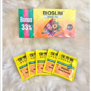 COMBO 2 SẢN PHẨM KẾT HỘP BIOSLIM HERBAL TEA & BUSABA DT X PLUS (4GÓI) BODY SLIMMING.