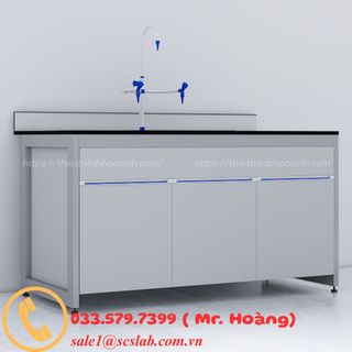Bàn Thí Nghiệm Chậu Rửa 1200MM cho Phòng Thí Nghiệm