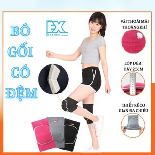 BÓ GỐI THỂ THAO CAO CẤP CÓ ĐỆM BÔNG CHỐNG CHẤN THƯƠNG, BẢO VỆ KHUỶU TAY, ĐẦU GỐI TRẦY XƯỚC DA EXSPORT