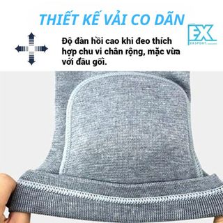 BÓ GỐI THỂ THAO CAO CẤP CÓ ĐỆM BÔNG CHỐNG CHẤN THƯƠNG, BẢO VỆ KHUỶU TAY, ĐẦU GỐI TRẦY XƯỚC DA EXSPORT