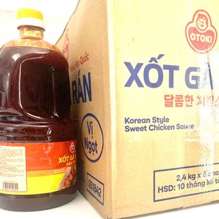 Xốt gà rán OTOKI vị cay kiểu Hàn Quốc 2.4Kg/ Chai