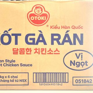 Xốt gà rán OTOKI vị cay kiểu Hàn Quốc 2.4Kg/ Chai