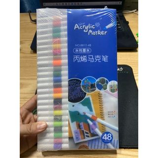 Hộp 48 bút màu Acrylic Marker No.8812-48