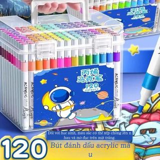 Hộp màu natra 120 màu Acrylic giá sỉ