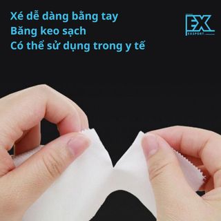 Băng Keo Cotton Răng Cưa Dán Cổ Chân, Tay Đầu Gối ,Chống Chấn Thương Thể Thao, Băng Keo Y Tế EXSPORT "BĂNG KEO COTTON RĂNG CƯA DÁN CỔ CHÂN, TAY ĐẦU GỐI ,CHỐNG CHẤN THƯƠNG THỂ THAO, BĂNG KEO Y TẾ EXSPORT