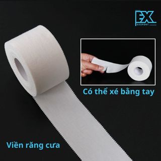Băng Keo Cotton Răng Cưa Dán Cổ Chân, Tay Đầu Gối ,Chống Chấn Thương Thể Thao, Băng Keo Y Tế EXSPORT "BĂNG KEO COTTON RĂNG CƯA DÁN CỔ CHÂN, TAY ĐẦU GỐI ,CHỐNG CHẤN THƯƠNG THỂ THAO, BĂNG KEO Y TẾ EXSPORT