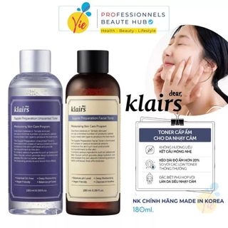 Toner Klairs - Nước Hoa Hồng Klairs Supple Preparation Toner 180ml