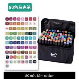 Hộp màu 80 chi tiết Touch 80pcs