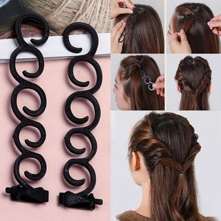 Combo 2 Set Dụng Cụ Thắt Tóc, Tạo Kiểu Tóc Dễ Dàng