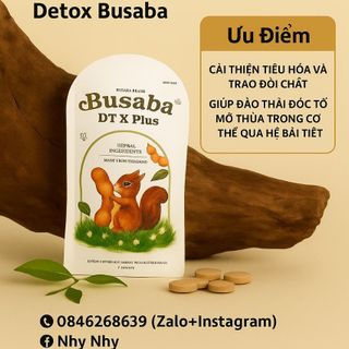 COMBO 2 SẢN PHẨM KẾT HỘP BUSABA DT X PLUS & IDOL COFEE SLIM SỰ HOÀN HẢO.