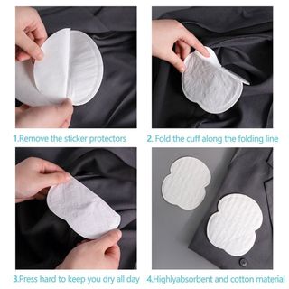 Set 50 Cặp Thấm Hút Mồ Hôi Nách Size Lớn Có Mùi Hương