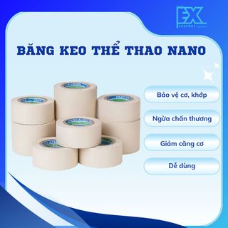 BĂNG KEO THỂ THAO NANO CAO CẤP, BẢO VỆ CHÂN KHỎI CHẤN THƯƠNG, LẬT KHỚP HỖ TRỢ PHỤC HỒI SAU TAI NẠN EXPORT