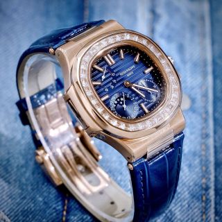 PAT PHILIPPE 𝐍𝐚𝐮𝐭𝐢𝐥𝐮𝐬 𝟓𝟕𝟏𝟐𝐑, 𝟱𝟳𝟮𝟰𝗚-𝟬𝟬𝟭𝐁𝐚𝐠𝐮𝐞𝐭𝐭𝐞 - automatic