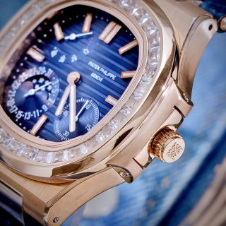 PAT PHILIPPE 𝐍𝐚𝐮𝐭𝐢𝐥𝐮𝐬 𝟓𝟕𝟏𝟐𝐑, 𝟱𝟳𝟮𝟰𝗚-𝟬𝟬𝟭𝐁𝐚𝐠𝐮𝐞𝐭𝐭𝐞 - automatic