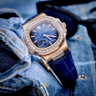 PAT PHILIPPE 𝐍𝐚𝐮𝐭𝐢𝐥𝐮𝐬 𝟓𝟕𝟏𝟐𝐑, 𝟱𝟳𝟮𝟰𝗚-𝟬𝟬𝟭𝐁𝐚𝐠𝐮𝐞𝐭𝐭𝐞 - automatic