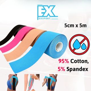 Băng Keo Hỗ Trợ Cơ Thể Thao Nâng Đỡ Cơ Bắp, Hỗ Trợ Phục Hồi Các Nhóm Cơ Lớn, Tăng Sức Mạnh Cho Từng Nhóm Cơ EXSPORT