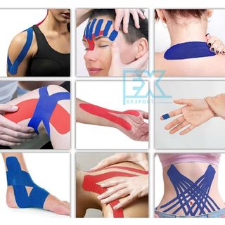 Băng Keo Hỗ Trợ Cơ Thể Thao Nâng Đỡ Cơ Bắp, Hỗ Trợ Phục Hồi Các Nhóm Cơ Lớn, Tăng Sức Mạnh Cho Từng Nhóm Cơ EXSPORT