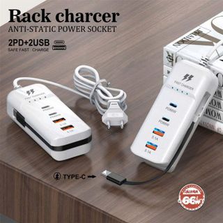 BỘ SẠC NHANH 4 CỔNG ĐA NĂNG THÔNG MINH