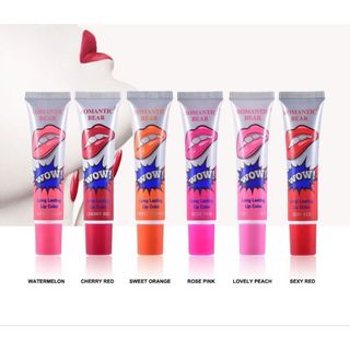 Set 6 Tuýp Son Gel Lột, Bền Màu Lâu Trôi 24H