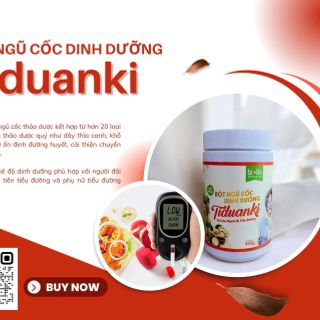 Bột mầm ngũ cốc Tiduanki tốt cho người tiểu đường