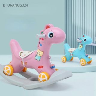 Ngựa bập bênh chòi chân cho bé