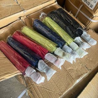Dù Cán Thẳng Nhiều Màu Sắc