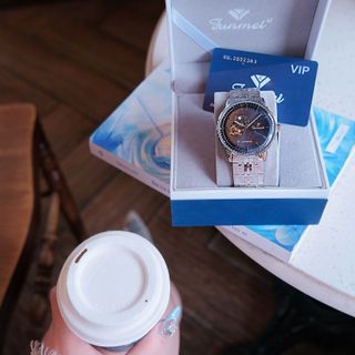 ĐỒNG HỒ NAM CHÍNH HÃNG FUNMEI AUTOMATIC MẶT SAPHIRE CONG FULLBOX