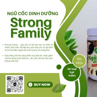 Bột mầm ngũ cốc Strong Family