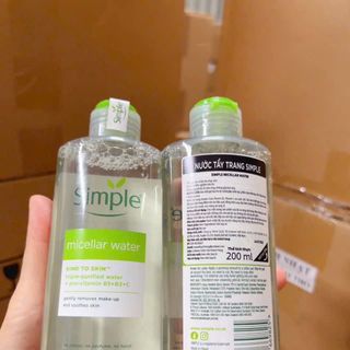 Nước Tẩy Trang Simple