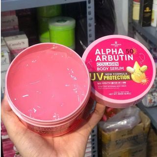 Kem Dưỡng Trắng da Alpha Arbutin COLLAGEN BODY SERUM 500g Chính Hãng