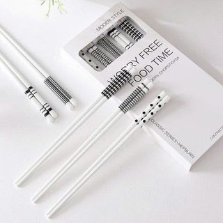 SET 5 ĐÔI ĐŨA GỐM SỨ CHỐNG TRƯỢT NHẬT BẢN