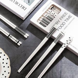 SET 5 ĐÔI ĐŨA GỐM SỨ CHỐNG TRƯỢT NHẬT BẢN