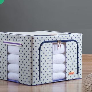 TỦ ĐỰNG QUẦN ÁO KHUNG SẮT 66L