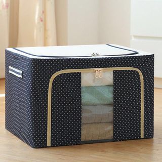 TỦ ĐỰNG QUẦN ÁO KHUNG SẮT 66L