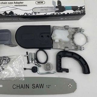 BỘ CƯA XÍCH GẮN MÁY MÀI CHAIN SAW 12 INCH