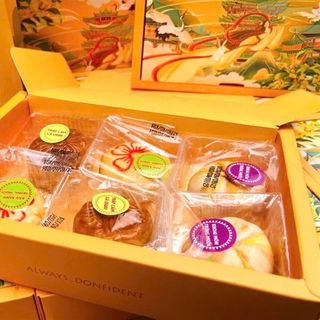 Bánh Trung Thu Túi Vàng Set 6 Cái (Thùng 50 Set)