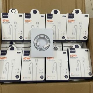 Cáp sạc siêu nhanh Sendem TA-1M bện dù 60W chân C to C