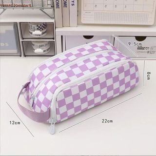 TÚI BÚT KẺ CARO Q056 80g (có HĐ)