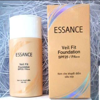 Kem Che Khuyết điểm Siêu Mịn Essance Veil Fit Foundation