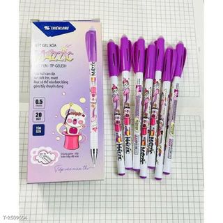 BÚT GEL ĐIỂM 10 XÓA ĐƯỢC HỘP 20 BÚT SP0388 - LADY'S PASSION