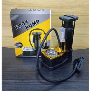 Bơm đạp chân mặt mạ vàng MOLI Foot Pump