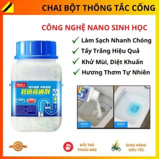 Chai bột thông cống thần thánh (Thùng 100)