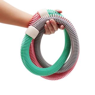 Vòng Lắc Eo Có Lò Xo Bọc Nhựa PVC Mềm Bên Ngoài Giúp Giảm Tiếng Ồn, Giảm Mỡ + Eo Thon Tập Tại Nhà