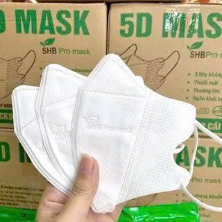 HỘP 100 KHẨU TRANG 5D MASK HÀN QUỐC