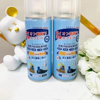 Chai xịt khử mùi giày Nhật bản 260ml (Nắp Trắng)