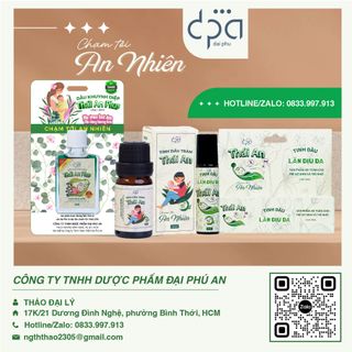 📢 TUYỂN ĐẠI LÝ TỈNH – DẦU KHUYNH DIỆP THÁI AN