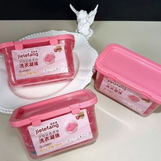 Hộp 100 viên giặt Hoa Anh Đào Jielefang